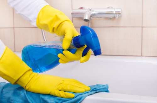Deep cleaning in Westminster property refresh
