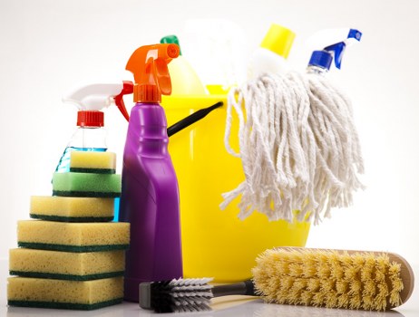 Specialist after builders cleaning Westminster team completing a final property clean
