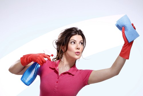 Commercial carpet cleaner in Westminster refreshing office flooring